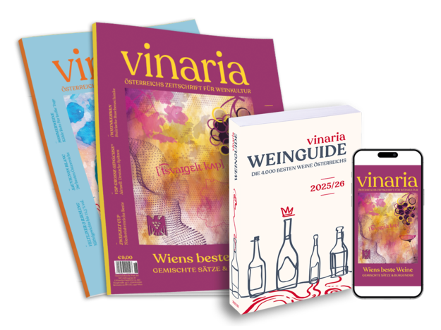 VINARIA JAHRESABO MIT 8 AUSGABEN, INKLUSIVE WEINGUIDE
