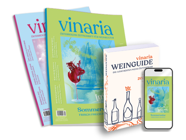 VINARIA JAHRESABO MIT 8 AUSGABEN, INKLUSIVE WEINGUIDE