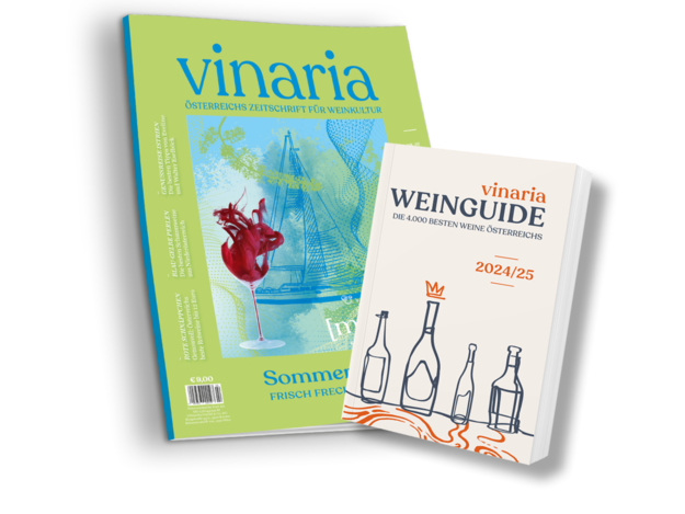 VINARIA JAHRESABO MIT 8 AUSGABEN, INKLUSIVE WEINGUIDE